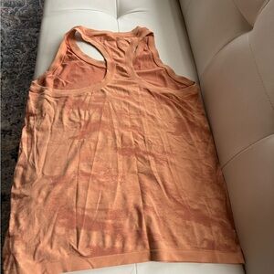 Lululemon racer back peachy orange